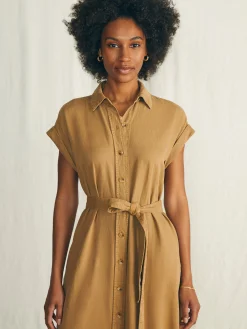 Arlie Shirtdress - Antique Bronze