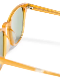 August Sunglasses - Milky Honey