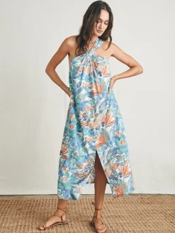 Bay Twist Dress - Paradise Blossom Floral