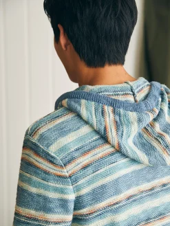Cove Sweater Hoodie - Sunset Star Serape