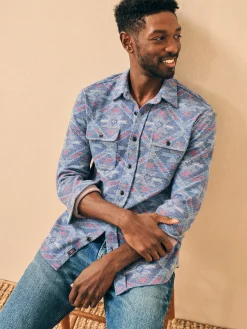 Doug Good Feather Legend™ Sweater Shirt - Western Jewel Sky