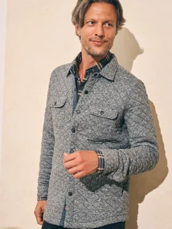 Epic Quilted Fleece CPO - Carbon Melange