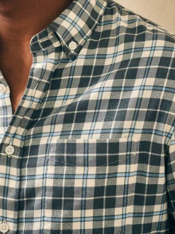 Featherweight Flannel Shirt - Key Rock Plaid