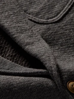 Inlet Knit Blazer - Black Sky Melange