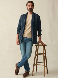 Inlet Knit Blazer - Hendricks Indigo Wash