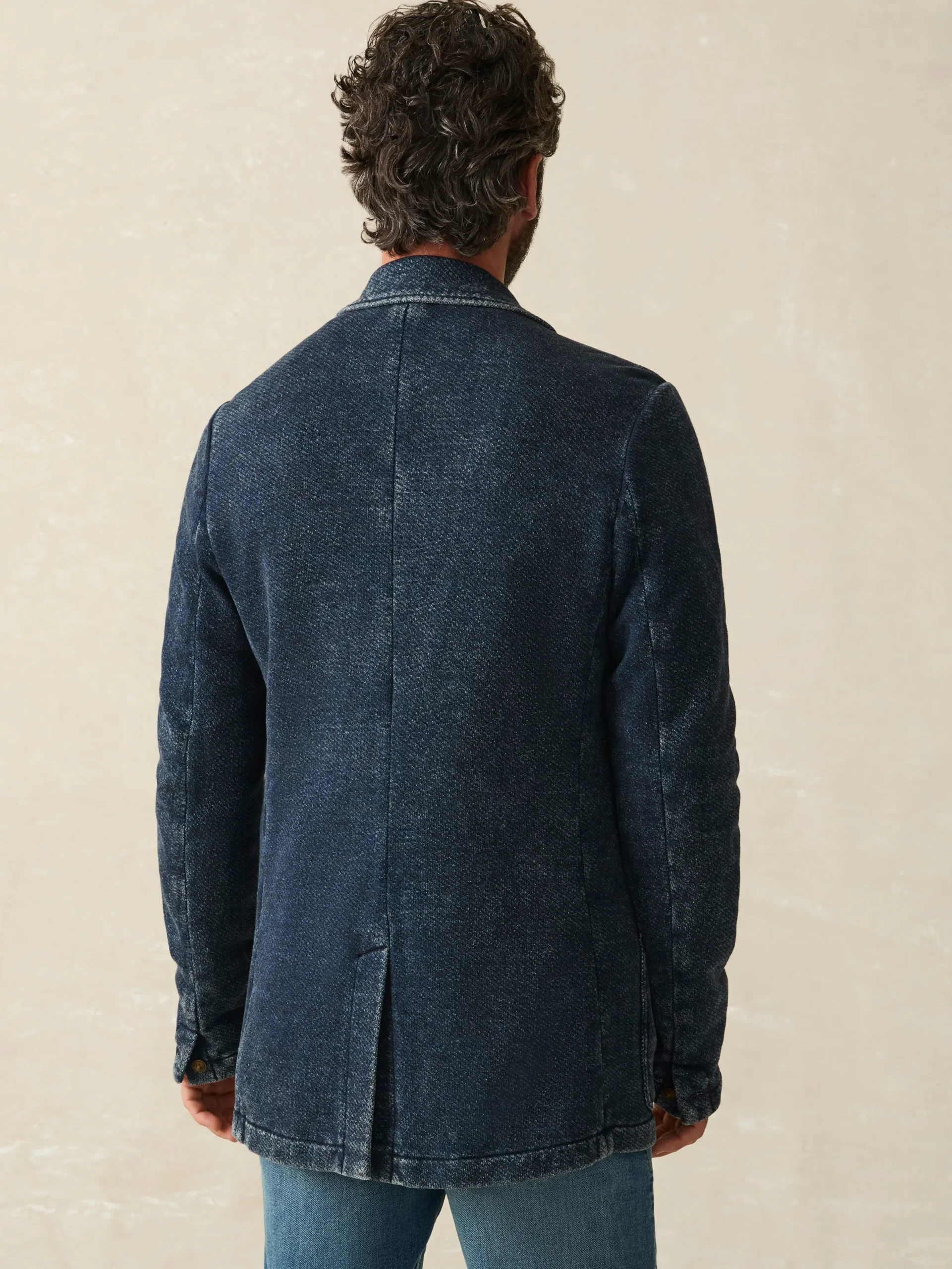 Inlet Knit Blazer - Hendricks Indigo Wash