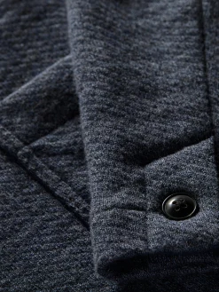 Inlet Knit Blazer (Short) - Deep Navy Melange