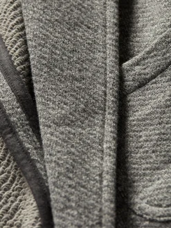 Inlet Knit Blazer (Short) - Medium Grey Melange