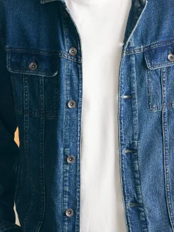 Jersey Trucker Jacket - Rockford Wash