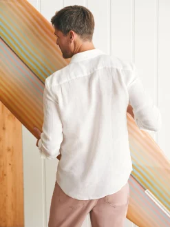Laguna Linen Shirt - White
