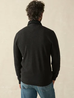 Legend™ Sweater Quarter Zip - Heathered Black Twill