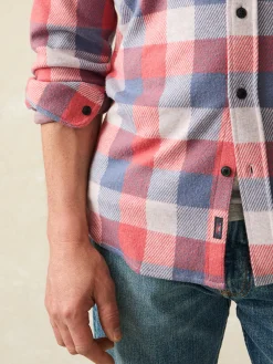 Legend™ Sweater Shirt - Cherry Blue Buffalo