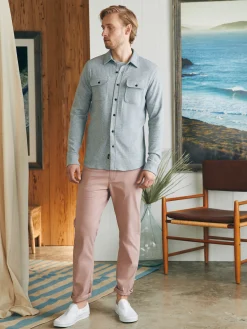 Legend™ Sweater Shirt (Tall) - Fossil Grey Twill