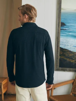 Legend™ Sweater Shirt (Tall) - Heathered Black Twill