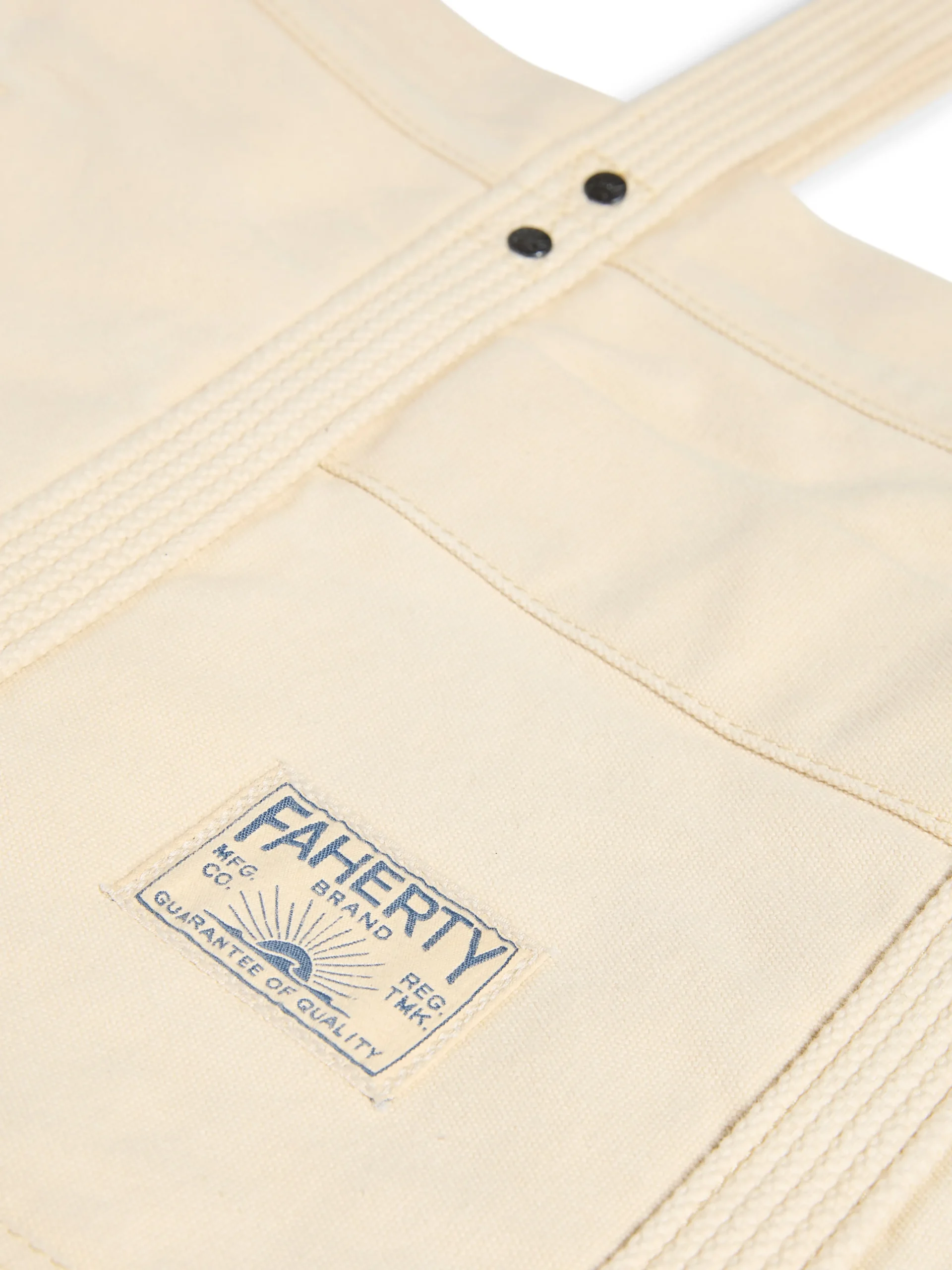 Medium Sunwashed Canvas Tote - Ecru