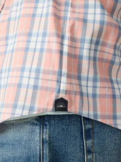 Movement™ Shirt - Ocean Coral Plaid