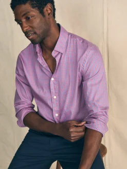 Movement™ Shirt (Tall) - Blue Rose Gingham