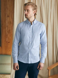 Movement™ Shirt (Tall) - Light Blue Gingham