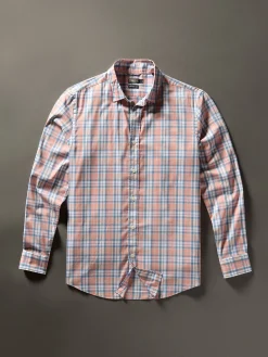 Movement™ Shirt (Tall) - Ocean Coral Plaid