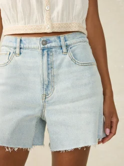 Organic Cotton Denim Short - Cloudbreak Wash