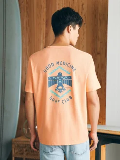 Steven Paul Judd Good Medicine Surf Club Tee - Island Melon