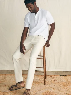 Stretch Terry 5-Pocket Athletic Fit Pant (32