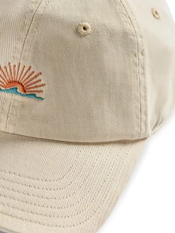 Sunwashed Baseball Hat - River Stone