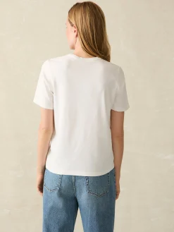 Sunwashed Crew Tee - White