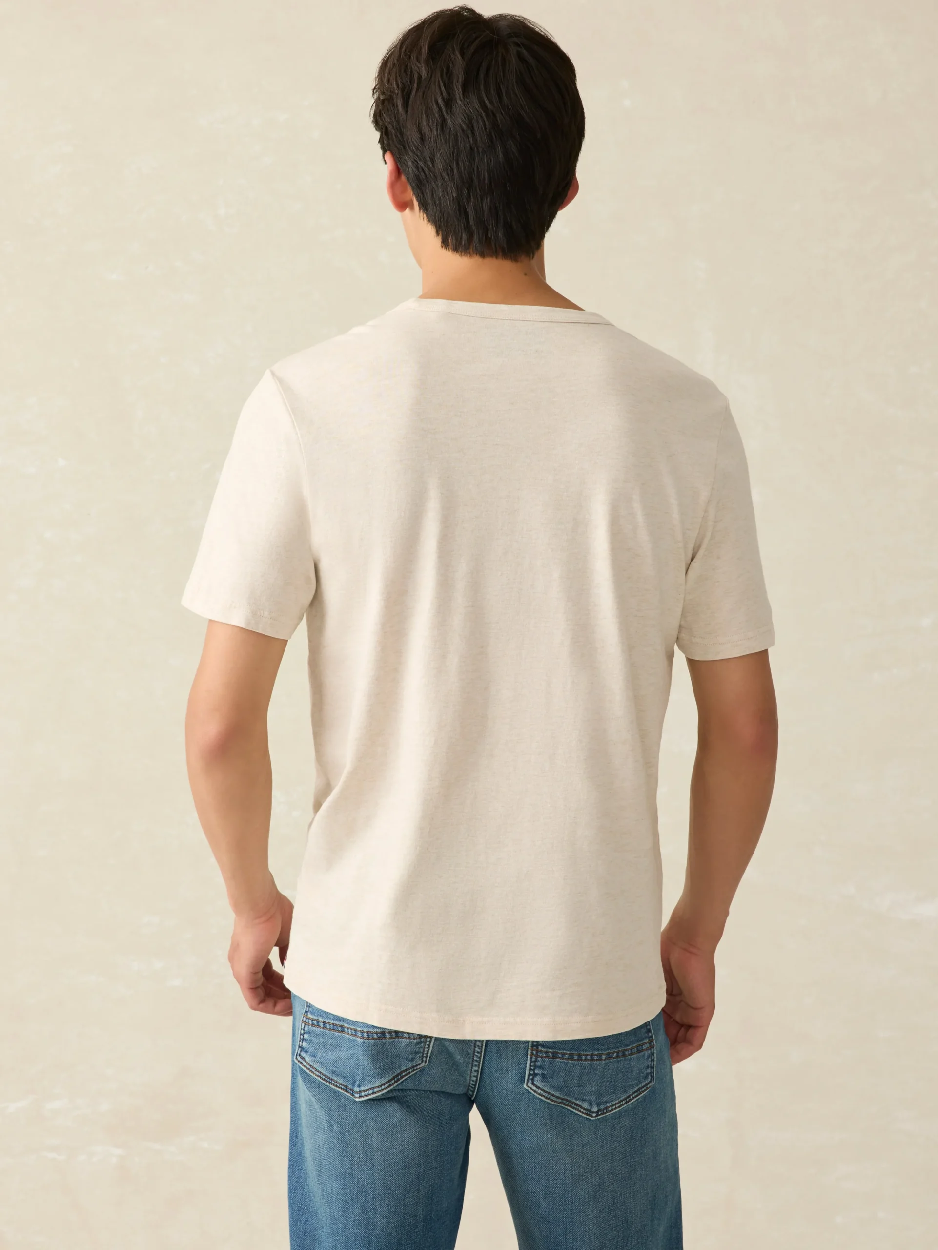 Sunwashed Tee (Tall) - Arctic Frost Heather