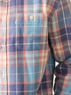 Surf Flannel - Bristol Blue Plaid