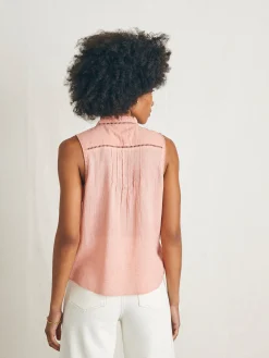 Willa Sleeveless Top - Rosette